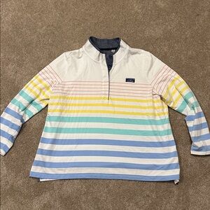 L.L. Bean multicolor stripe shirt 3X